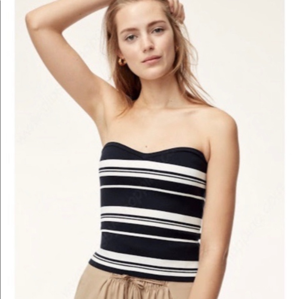 Babton sweetheart tube top- Aritzia